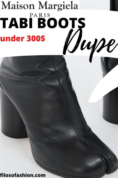 tabi boots dupe